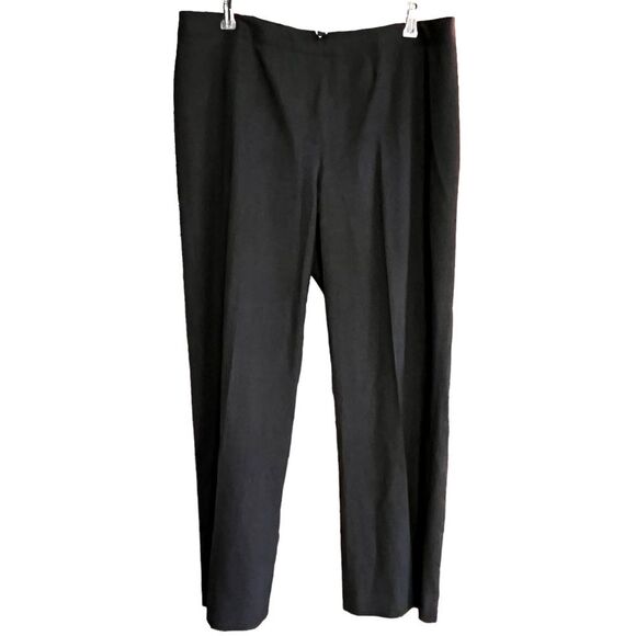 LAFAYETTE 148 NEW YORK WOOL CHARCOAL GREY MENSWEAR DRESS PANTS SIZE 14 - Picture 1 of 6